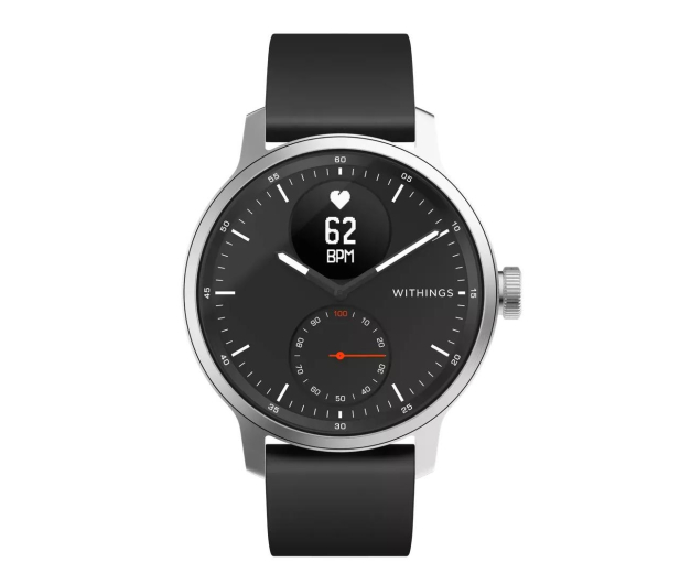 Withings ScanWatch 42mm czarny - 653545 - zdjęcie